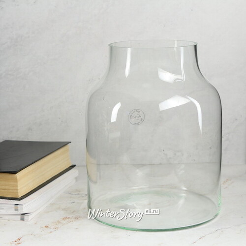 Стеклянная ваза Амантеа 25 см Kaemingk