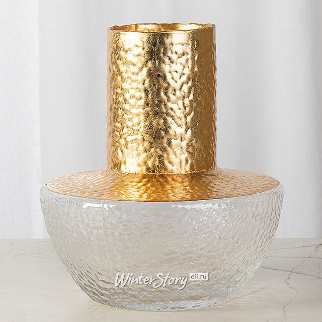 Стеклянная ваза Люневиль 20 см Kaemingk