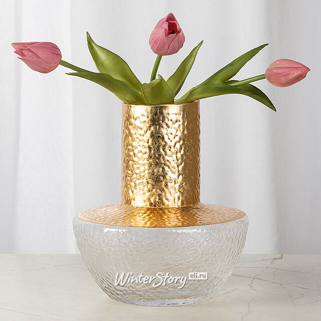 Стеклянная ваза Люневиль 20 см Kaemingk