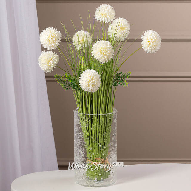 Стеклянная ваза цилиндр Рейкьявик 24 см Kaemingk