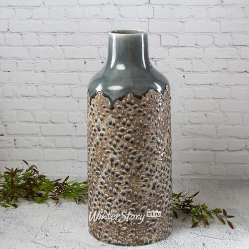 Керамическая ваза-бутылка Гриндевальд 45 см Kaemingk