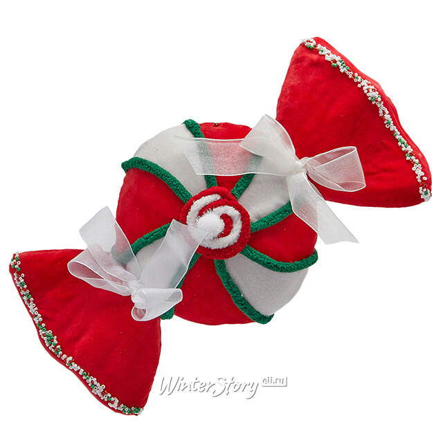 Елочная игрушка Конфета - Lime Regis 29 см красная EDG