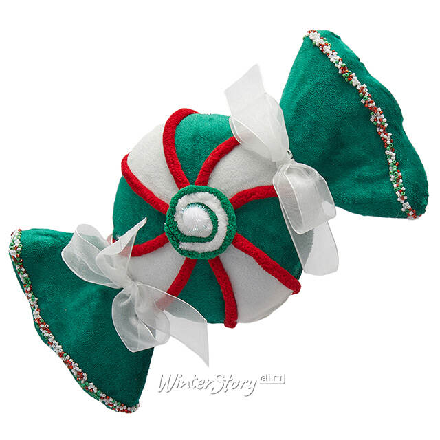 Елочная игрушка Конфета - Lime Regis 29 см зеленая EDG