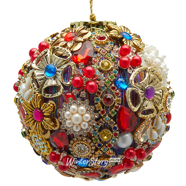 Винтажный елочный шар India Misteriosa 10 см EDG