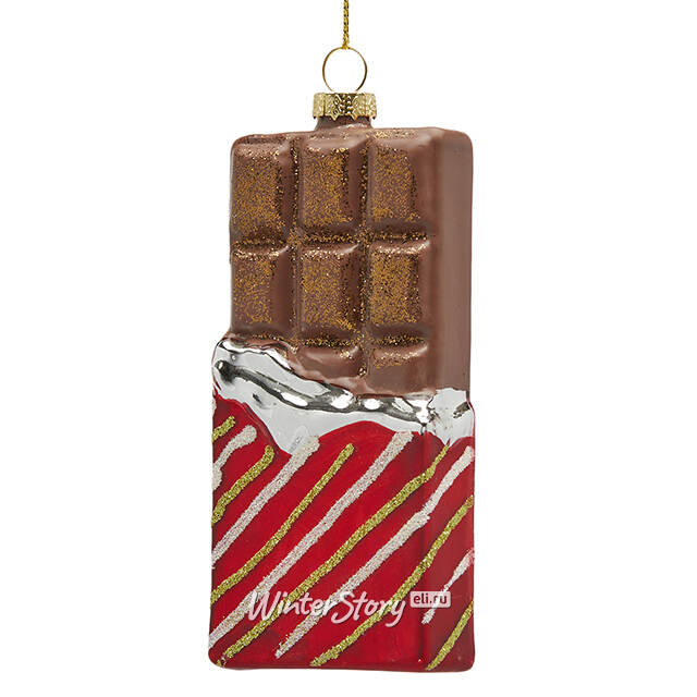 Елочная игрушка Шоколадка - Heavenly Delight 12 см EDG