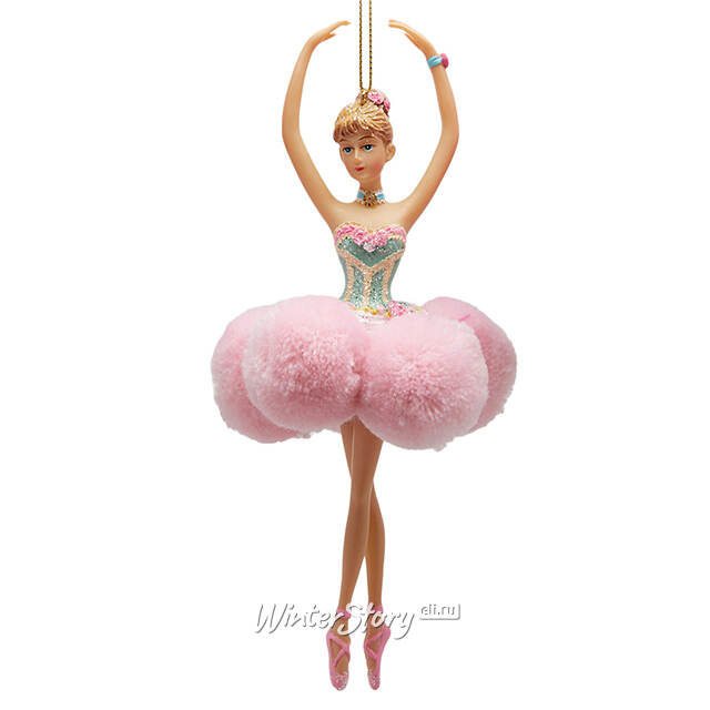 Елочная игрушка Балерина Isabel - Balletto di Pompon 18 см EDG