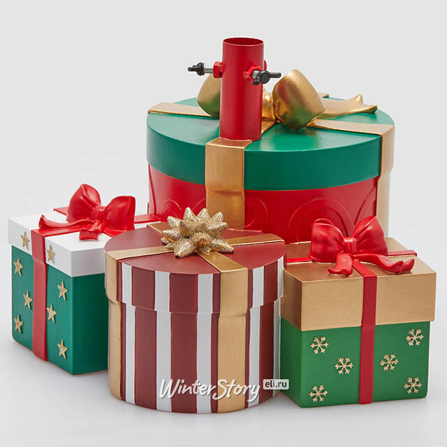 Подставка для елки Подарки Деда Мороза 42*31 см EDG