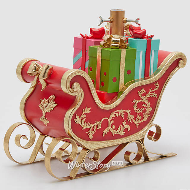 Подставка для елки Сани Деда Мороза 43*39 см EDG