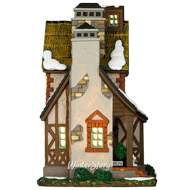 Коттедж Нормандия, 21*17 см, подсветка, батарейки Lemax