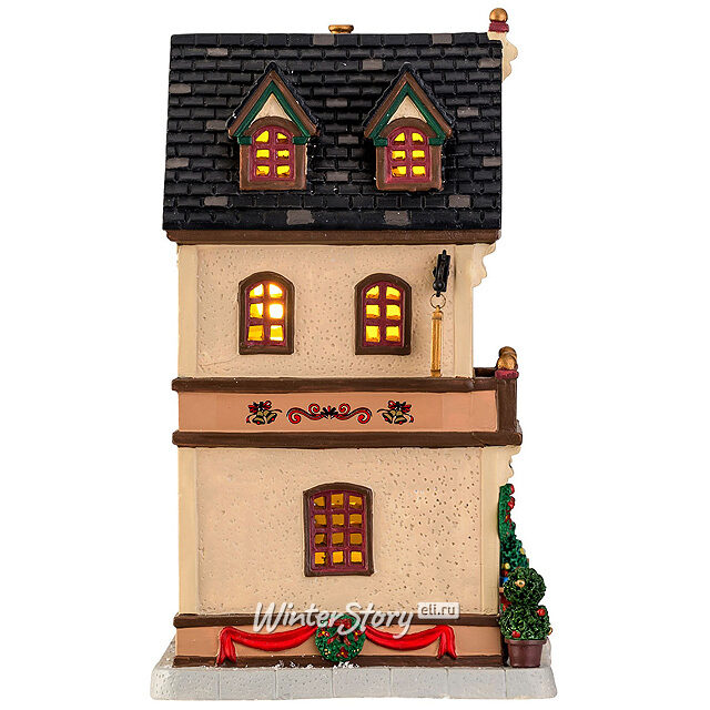 Рождественский магазин Ноэля, 22*16 см, подсветка, батарейки Lemax