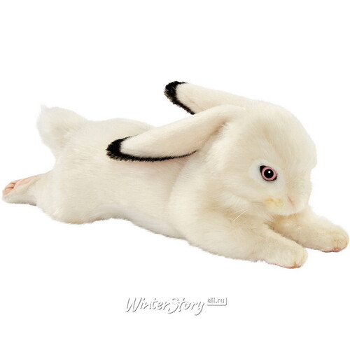 Мягкая игрушка Белый кролик вислоухий 40 см Hansa Creation