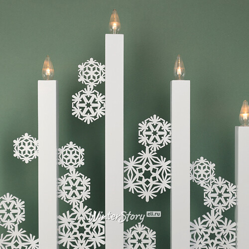 Новогодний светильник Snowfall 48*46 см, 5 теплых белых LED ламп Star Trading