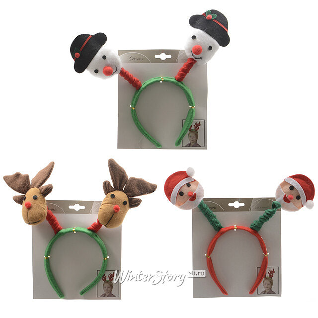 Ободок Рождественский - Санта Kaemingk