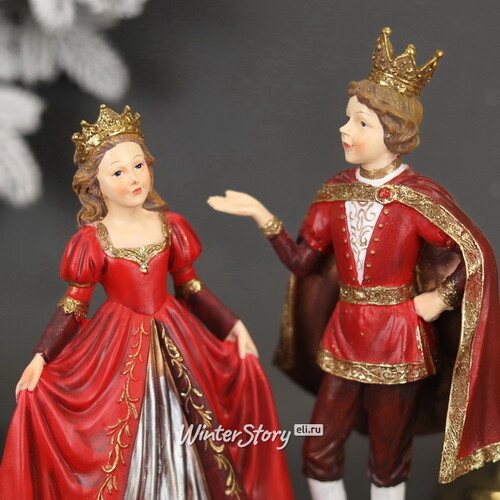 Набор декоративных фигурок Принц Эрван и Принцесса Армель 22-24 см, 2 шт EDG