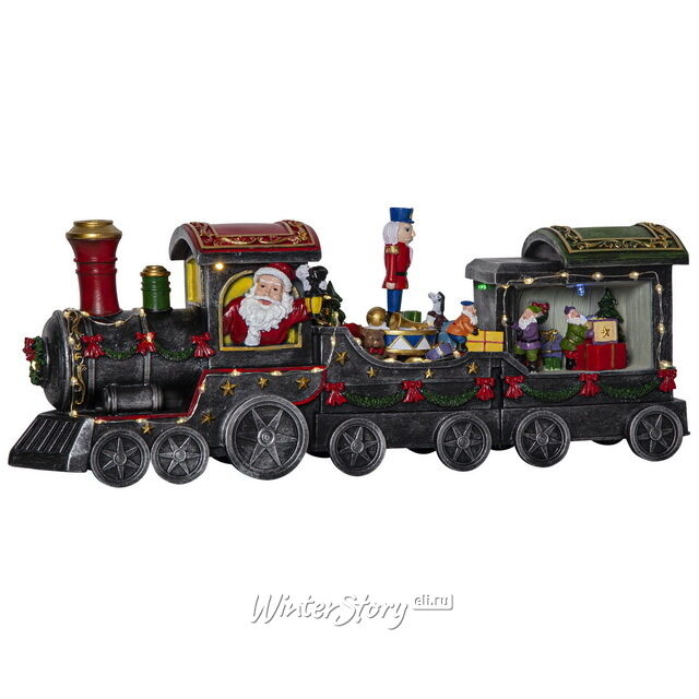 Композиция Santa's Express 52*20 см, движение, подсветка Star Trading