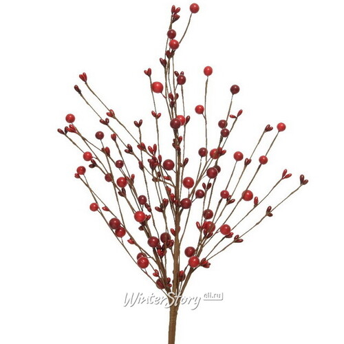 Декоративная ветка с ягодами Winter Berries 60 см Kaemingk