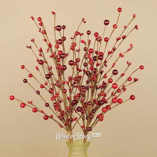Декоративная ветка с ягодами Winter Berries 60 см Kaemingk