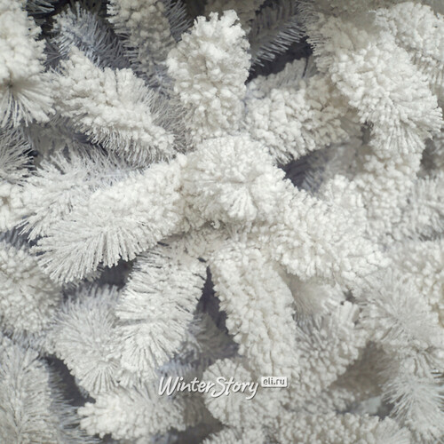 Искусственная белая елка Лексингтон заснеженная 210 см, ЛЕСКА + ПВХ Kaemingk