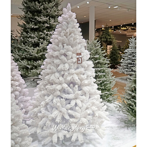 Искусственная белая елка Лексингтон заснеженная 180 см, ЛЕСКА + ПВХ Kaemingk