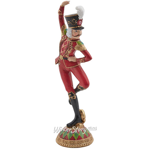 Декоративная статуэтка Танцующий Гвардеец - Veneziano Christmas 29 см EDG
