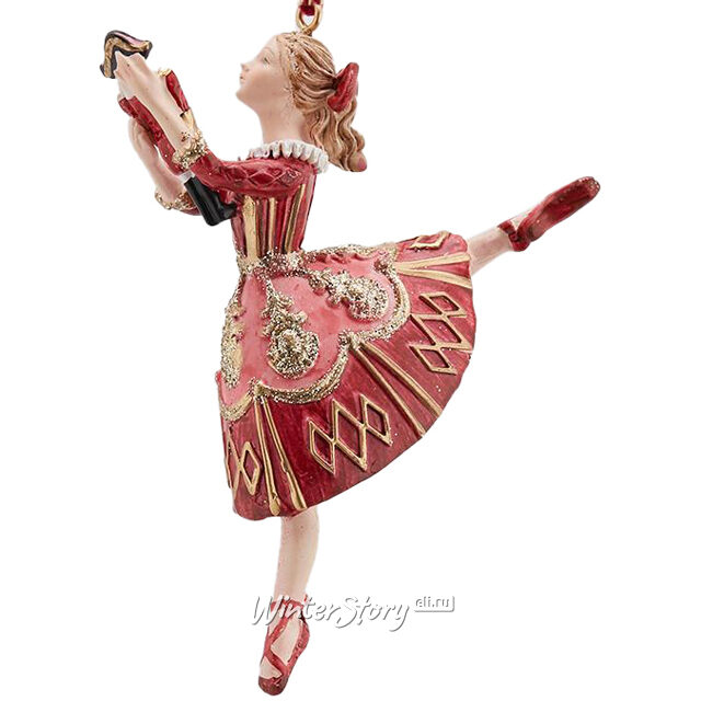 Елочная игрушка Мари Штальбаум с Щелкунчиком - Veneziano Christmas 12 см, подвеска EDG