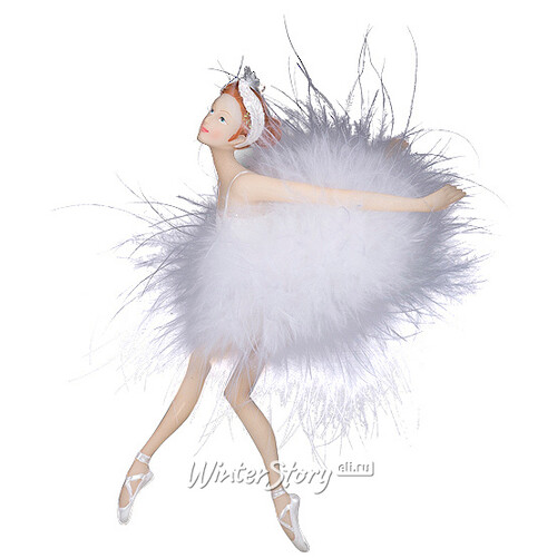 Елочное украшение Балерина Лебединое Озеро-3 14 см, подвеска Holiday Classics