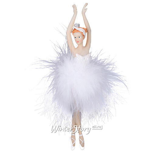 Елочное украшение Балерина Лебединое Озеро-2 19 см, подвеска Holiday Classics