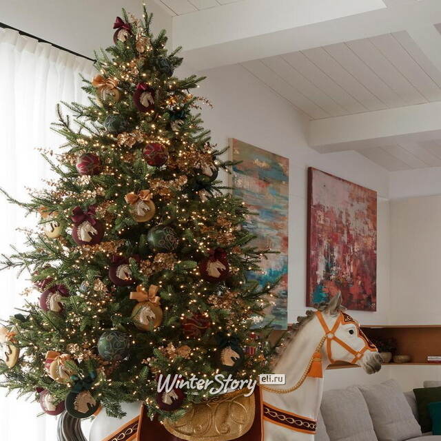 Набор стеклянных шаров Sienna Langdon 10 см, 12 шт EDG (ЭДГ)