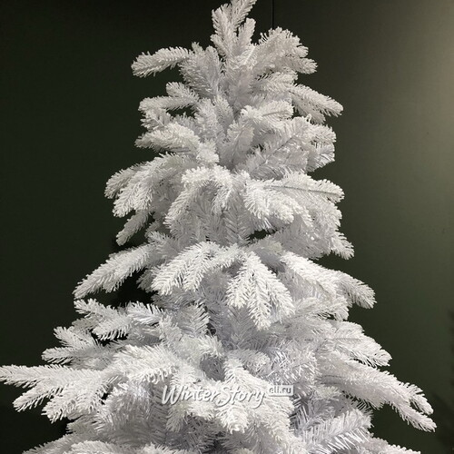 Искусственная белая елка Сунндал заснеженная 180 см, ЛИТАЯ + ПВХ Kaemingk