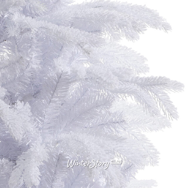 Искусственная белая елка Сунндал заснеженная 210 см, ЛИТАЯ + ПВХ Kaemingk