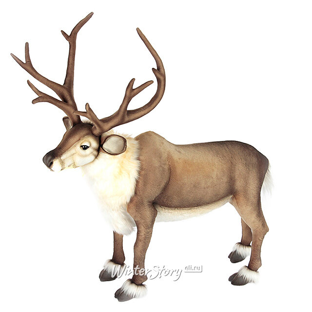 Мягкая игрушка Северный олень стоящий 65 см Hansa Creation