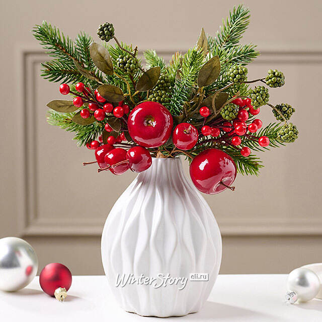 Хвойная ветка Meleto 26 см, ЛИТАЯ 100% Kaemingk