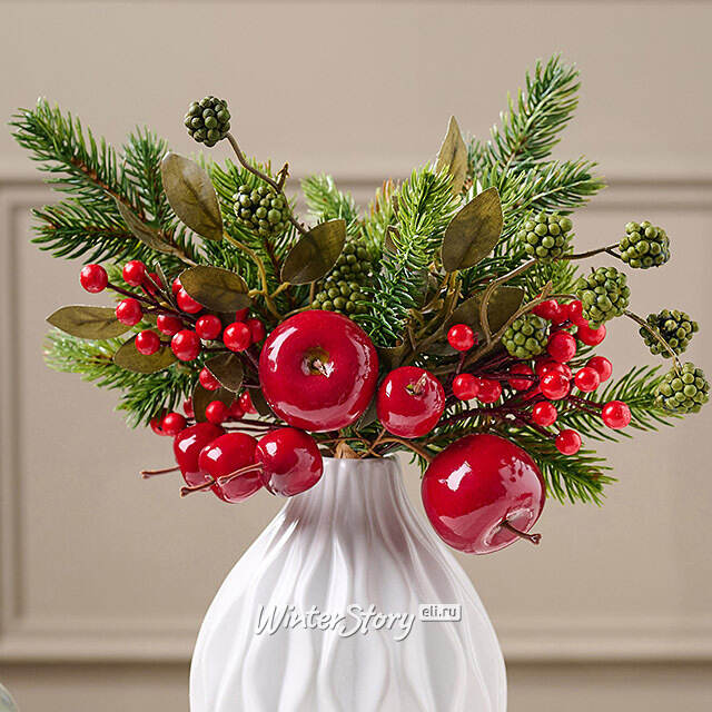 Хвойная ветка Meleto 26 см, ЛИТАЯ 100% Kaemingk