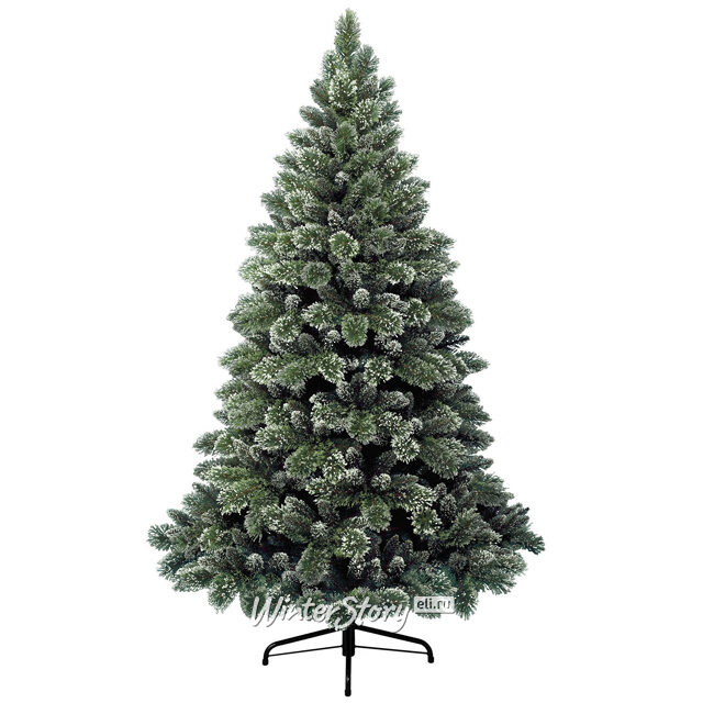 Искусственная елка Финлей заснеженная 150 см, ЛЕСКА + ПВХ Kaemingk