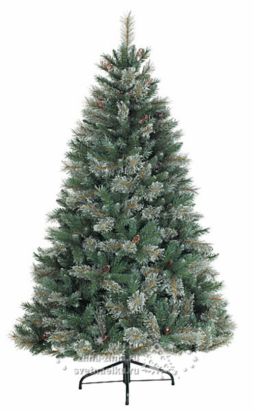 Искусственная елка Горная с шишками 180 см, ЛЕСКА + ПВХ Kaemingk