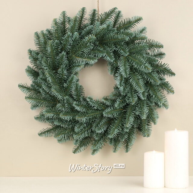 Венок Рождественский 45 см, ЛИТАЯ 100% TreeDeLuxe