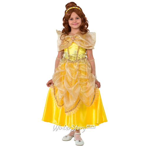 Карнавальный костюм Принцесса Белль, рост 134 см Батик