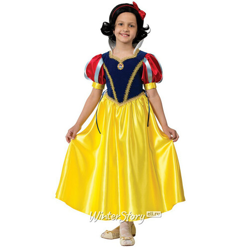 Карнавальный костюм Принцесса Белоснежка, рост 122 см Батик