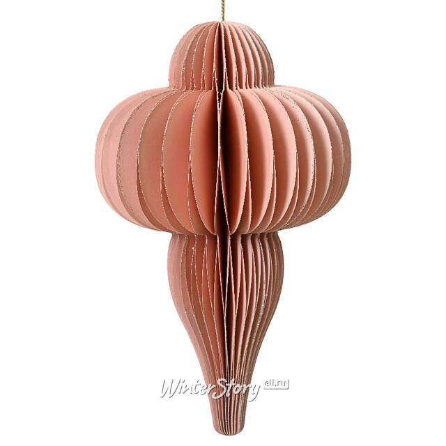 Бумажное украшение Эсперанса 8 см Kaemingk (Кейминг)