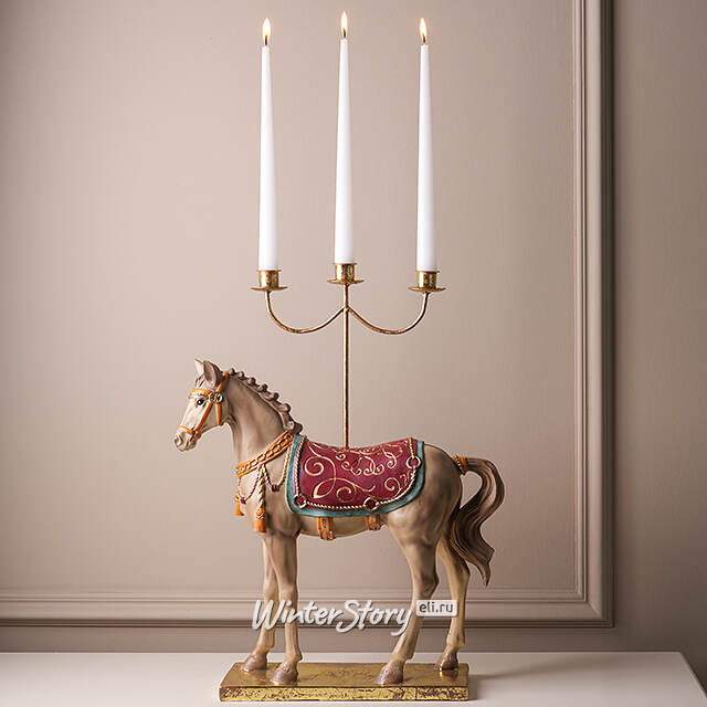 Декоративный подсвечник Рысак Реджинальд 50*40 см EDG
