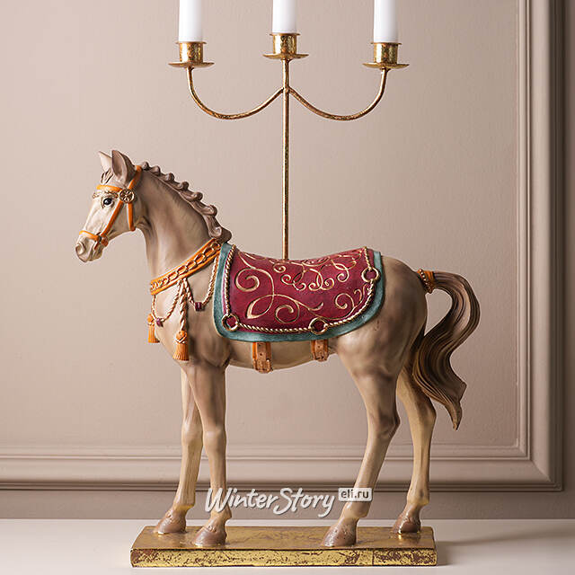 Декоративный подсвечник Рысак Реджинальд 50*40 см EDG