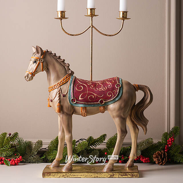 Декоративный подсвечник Рысак Реджинальд 50*40 см EDG