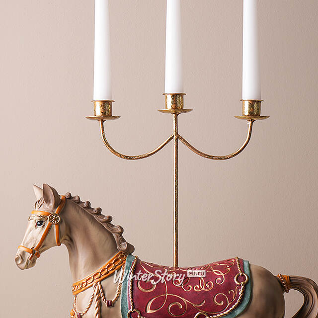 Декоративный подсвечник Рысак Реджинальд 50*40 см EDG