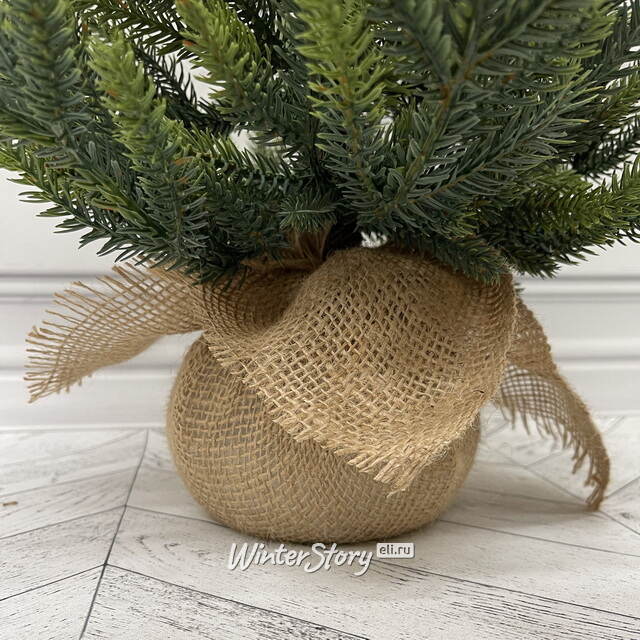 Елка настольная в мешочке Королевская 45 см, ЛИТАЯ + ПВХ Triumph Tree