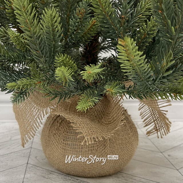 Елка настольная в мешочке Королевская 60 см, ЛИТАЯ + ПВХ Triumph Tree