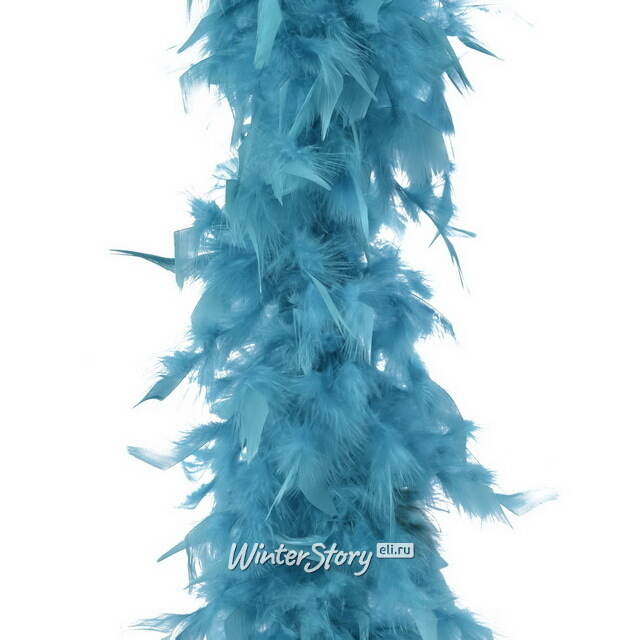 Гирлянда Боа из перьев 184 см бирюзовый Kaemingk