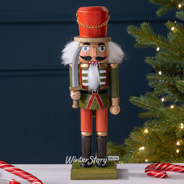 Декоративная фигурка Щелкунчик - Бравый Cолдат 25 см Breitner