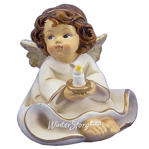 Статуэтка Малыш Ангел Мелли со свечой 7.5 см Lang