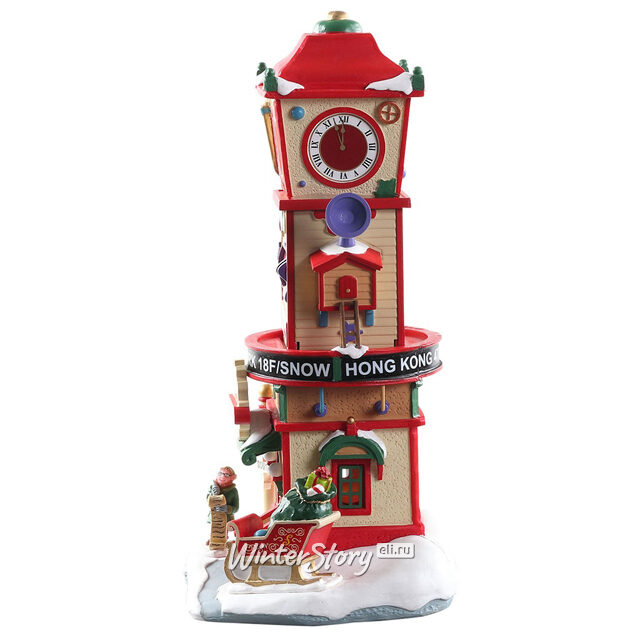 Часовая башня Рождественские куранты, 27 см Lemax