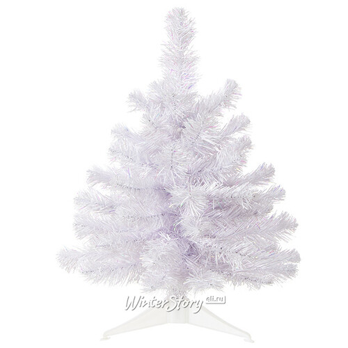 Искусственная белая елка Исландская белоснежная 60 см, ПВХ Triumph Tree